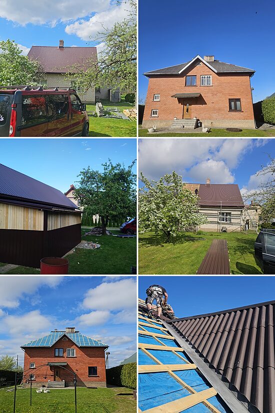 Jumtu maiņa visā Latvijā dn 7826